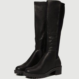 KENNETH COLE REACTION TATE JEWEL STRETCH KNEE BOOTS